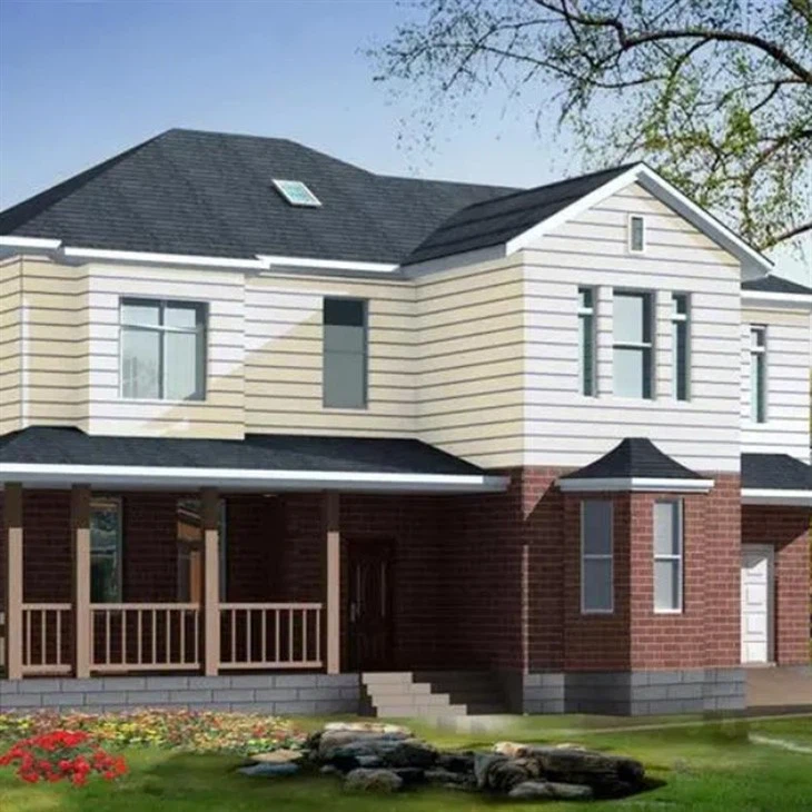 Luxury light steel villa2